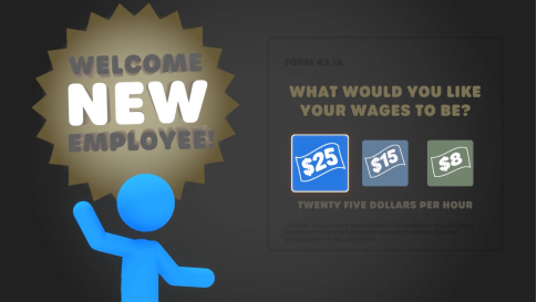 《打工火柴人》steam火爆开售 体验最疯狂的职场晋升之路