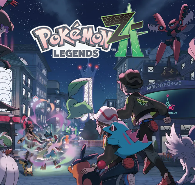 《宝可梦传说z-a》公布mega摔角鹰人 格斗飞行属性强化