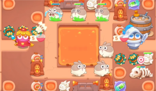 保卫萝卜4
饿龙传说第57关通关攻略4