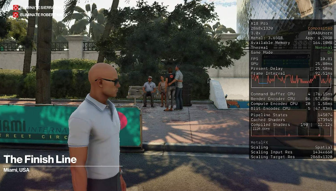 《杀手:暗杀世界》ios版性能表现引争议