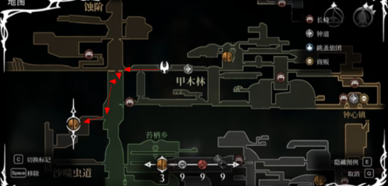 《空洞骑士:丝之歌》亡虫囊获取指南