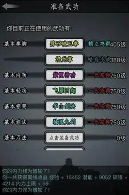 放置江湖嫁衣神功配什么武功