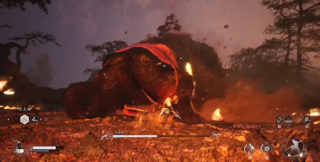 黑神话悟空黑熊精怎么打