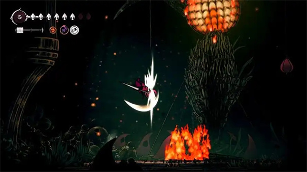 空洞骑士丝之歌炽焰之父怎么打