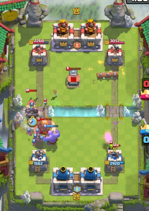 皇室战争怎么打消耗战