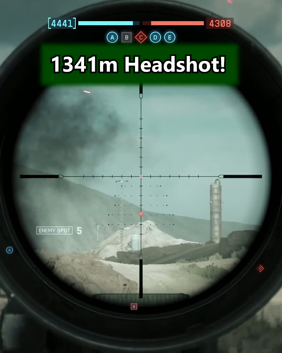 《战地6》玩家创造1341米超远狙杀纪录